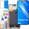 HLYGZX Display Schermo per iPhone 15 Pro Max A2849 A3105 A3106 A3108