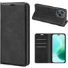 Fertuo Cover a Libro con Porta Carte per Honor 400 Lite 5G, Nero