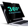 STARY Pellicola Privacy Schermo Compatibile Con MacBook Air 15 Pollici (2023-2025, M2,M3,M4), Removable Protezione Per 15 Pollici Laptop Anti Luce Blu Antiriflesso