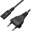 Mugust Cavo di alimentazione a 2 poli per JBL Partybox 110 310 710, cavo universale per piccoli dispositivi TV PS3 PS4 PS5 One S/X, cavo di alimentazione AC Power Cord cavo di alimentazione compatibile con