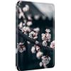 SGKITM Custodia per Amazon Kindle Paperwhite 11ª Generazione 2021 Cover Pelle Silicone Flip 360° Protezione Automatici Svegliati o Sonno Funzione Magnetico Fiore Motivo Cover 6.8 174 x 125 x 8,1 mm (2)