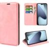 Fertuo Cover a Libro con Porta Carte per iPhone 17, Rosa