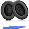 ELZO Cuffie di Ricambio per Cuffie Bose, Cuscinetti Auricolari di Ricambio per Bose QuietComfort QC SE/ QC15/QC25/QC35/QC35II/QC45/AE2/AE2i/AE2w/SoundTrure/SoundLink, 2 Stick di Installazione