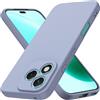 Byvuwiay Cover per Honor 400 Lite, Morbida Silicone Liquida TPU Protettivo Ultra Slim Custodia Antiurto, Custodia Compatibile con Honor 400 Lite - Grigio lavanda