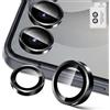 Lutree per Samsung Galaxy Z Flip 8 5G/ Z Flip8 5G Pellicola Protettiva Fotocamera, Durezza 9H Lenti Individuali Protezione Schermo, Anello in Metallo + Vetro Temperato, HD Anti-Graffio