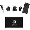 CamKix Kit adattatore per Montatura - Attacca il tuo telefono o action cam al supporto flash della tua fotocamera DSLR - Registra il tuo servizio fotografico o usa le app del telefono