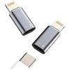 Kefiany Cavo OTG Adattatore Audio Cuffie Adapter (2Pack) Lightning Maschio a USB C Femmina per Apple iPhone 14 Pro per iPad Dati Tipo C Carica Convertitore Ricarica Connettore Spina Telefonico Adattatori ip