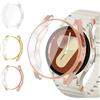 Wowstrap Custodia per Samsung Galaxy Watch 7 Custodia Protettiva 40mm Donna Uomo, 3 Pezzi Custodia Flessibile TPU per Galaxy Watch 7 Custodia 40mm,Accessori Galaxy Watch 7, Custodia Protettiva Smartwatch 7