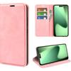 Fertuo Cover a Libro con Porta Carte per iPhone 17 Pro, Rosa
