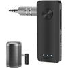 brooksnaji Trasmettitore wireless, adattatore aux wireless per auto | Il rumore interrompe il trasmettitore aux wireless | Ricevitore audio Lunga durata della batteria per cuffie stereo domestiche