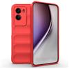 RankOne Custodia in Silicone Liquido Airbag per Smartphone, Compatible with POCO M7 (4G)(Phone Dimension Size 169.48x80.45x8.4mm) Si prega di misurare le dimensioni del telefono. - Rosso