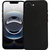 KEJI Cover in TPU, Morbido Custodia Slim Anti Scivolo Custodia Protezione Posteriore Cover Antiurto per iPhone 16e (NERO)