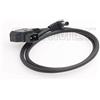 SZRMCC Anton Bauer D-tap maschio a 5,5 x 2,1 mm DC 12 V cavo di alimentazione per monitor LCD Atomos Shogun Inferno KiPRO (angolo destro DC2,1 mm)