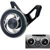 SEYUGOPTI Supporto Magnetico per Auto Compatibile con Audi A1 (2011 - 2019), Supporto Custom-Fit per Pulsante di Emergenza, Rotazione 360° per iPhone 17/16/15