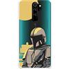 LA CASA DE LAS CARCASAS Custodia per Xiaomi Redmi Note 8 Pro Ufficiale del Mandalorian Controller Soldato per proteggere il tuo cellulare. Cover per Xiaomi in silicone flessibile con licenza ufficiale di Star Wars.