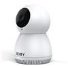 REIGY 1296P Telecamera Wi-Fi Interno 360 Gradi, 3MP Videocamera Sorveglianza IP Wireless Supporto Audio Bidirezionable Night Vision Allarme APP iOS/Android Compatibile NVR Sistema
