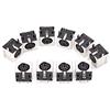 MISUVRSE 10 connettori DIN a 6 poli PS-2 connettore femmina PCB connettore saldatura PC adattatore convertitore 220 V a 110 V