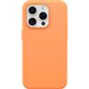 OtterBox Custodia Symmetry Series per iPhone 15 Pro (arancione), si aggancia a MagSafe, ultra elegante, bordi rialzati per proteggere fotocamera e schermo
