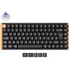 Keychron K2 HE Special Edition Black - Tastiera Wireless 75% ISO-IT con Switch Magnetica Gateron Double-Rail, Keycaps OSA PBT, Rapid Trigger, RGB e QMK Nera