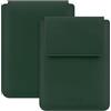 HoYiXi Custodia universale per 6 pollici eReaders Compatible with 6 Kindle 2025-2012/6 All-new Kindle/Kobo/Tolino,Borsa in pelle leggera per ebook da 6 pollici,Verde scuro