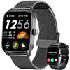 Doomixs Orologio Smartwatch Donna Fitness Watch: 1.83 Schermo Smart Watch con Chiamate Bluetooth Risposta Vivavoce 100+ modalità Sport Frequenza Cardiaca da Polso Activity Tracker Contapassi per Android iOS