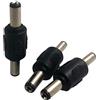 Greluma 3 pezzi DC 5,5x2,1 mm Connettore maschio a maschio per spina di alimentazione Adattatore per accoppiatore maschio a maschio per CCTV
