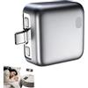Generic Caricabatterie intelligente con funzione stop charge, caricabatterie veloce 2026 da 140 W con spegnimento automatico intelligente AI, protezione per cavo di ricarica con scollegamento automatico per