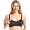 Anita maternity Still-BH Basic Reggiseno Premaman, Nero (Schwarz 001), 85G Donna