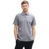 TOM TAILOR Polo da Uomo, 24571 - Navy White Two Tone piqué, XL