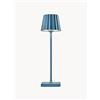 sompex Lampada da tavolo portatile a LED da esterno con luce regolabile Troll Nano RC - Blu