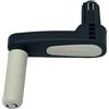 G.F. Srl, Manovella in plastica per Carrello avvolgitubo per l'irrigazione, Ricambio per Carrelli Modello Concept Plus, Concept Easy-Guide, Marchio G.F.