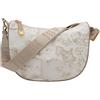 Alviero Martini 1A Classe Tracollina Mezzaluna Geo White Soft Alviero Martini 1 Classe WHITE 0900, T.U.