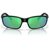 Costa Del Mar Occhiali da sole casual uomo, Nero opaco/verde a specchio 580g, 59