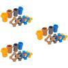 12 set di supporto in silicone per microfono wireless: protezione antiurto
