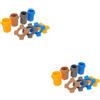 8 set di guaine protettive per microfono wireless: anelli in silicone