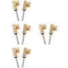 4 Pairs Pirolo Di Accordatura Dell'asta Della Accessori Erhu Pezzi Ricambio
