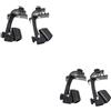 2 PCS Staffa Microfono Clip Per Batteria Del Universale Supporto