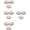 4 PCS Fibbia Con Bottone Valvola Piccola Bottoni Di Tromba Tappi Chiave Della