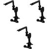 Set of 3 Supporto Per Microfono Asta Microfonica Dello Strumento