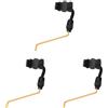 3 Pack Leggio Per Sax Alto Supporto Telefono Chitarra Clip Lira Sassofono