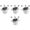 4 PCS Sostituzione Del Jack Connettore Per Montaggio Pannello Xlr