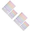 2 Pack Grafico Degli Accordi Chitarra Adesivi Per Strumenti Musicali Poster