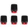 4 Pack Testa Della Griglia Microfono Schermo Antivento Per Microfoni Copertura