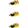 Set of 3 Flauto Contralto Ocarina Tradizionale Strumento Vento Cinese
