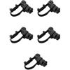 5 Count Leggio Porta Cellulare Note Musicali Sono Portatili Clip Lira