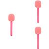 3 PCS Set Di Microfono Intervista Portatile Adattatore Per Supporto Wireless