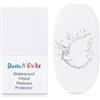 DUDU N GIRLIE Coprimaterasso impermeabile con angoli in spugna, 36 x 75 cm