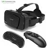 VR SHINECON Occhiali VR con schermo gigante originale G10 IMAX Scatola per realtà virtuale 3D Casco in cartone Google per smartphone da 4,7-7", joystick abbinato