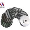 RIJILEI 6 pezzi Super 3 pollici tampone per lucidatura a secco disco abrasivo flessibile da 80 mm per pavimenti in pietra di marmo granito
