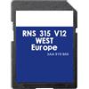 NAVINESA Ultima RNS315 V12 Europa occidentale non per RNS310 2020/2021 Scheda SD di navigazione AZ V12 funzionante al 100%